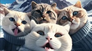 Милые котики , ИИ , РАЗВЛЕКАТЕЛЬНОЕ ВИДЕО , НЕЙРОСЕТИ , АСМР