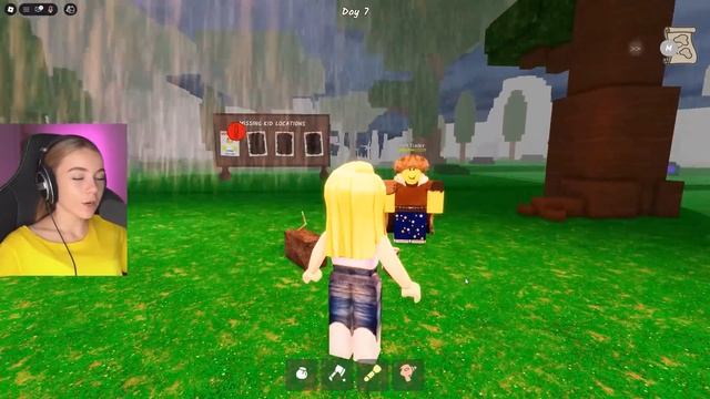 ТОРГОВЕЦ МЕХА ВЛЮБИЛСЯ В МЕНЯ В 99 ДНЕЙ ВЫЖИВАНИЯ В ЛЕСУ в ROBLOX!