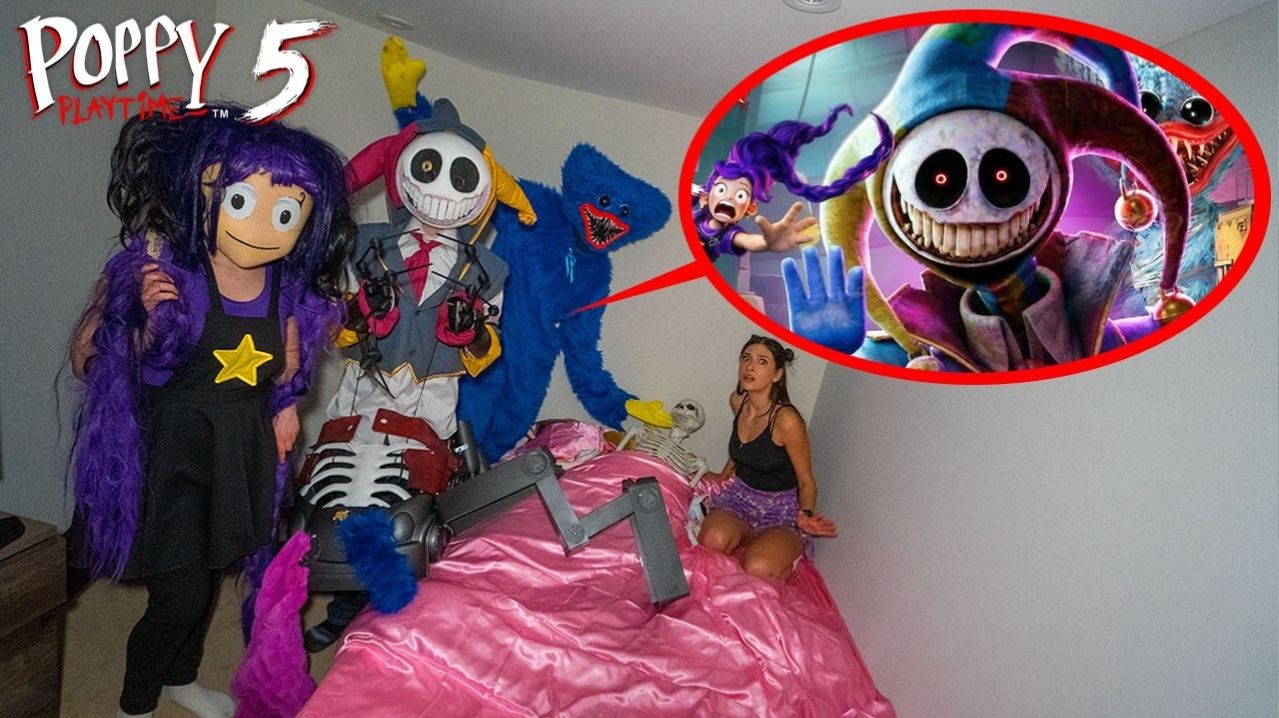 Я ИГРАЛА В POPPY PLAYTIME ГЛАВУ 5 В РЕАЛЬНОЙ ЖИЗНИ!ЧАСТЬ 1