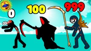 🌞ЗОМБИ СТИКМЕНЫ ПРИЗВАЛИ СМЕРТЬ С КОСОЙ - Stick War Legacy