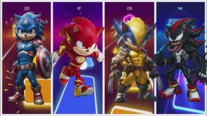 ВЕНОМ-СОНИК 🆚 КАПИТАН ЕЖИК 🆚 РОСОМАХА 🆚 ФЛЭШ! КТО ЧЕМПИОН? МУЛЬТИК-БАТТЛ