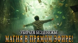 МАГИЯ В ПРЯМОМ ЭФИРЕ - УБИРАЕМ БЕЗДЕНЕЖЬЕ