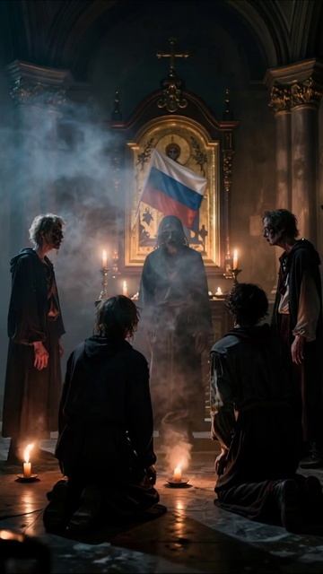 Тени прошлого: Заклятые души и затерянная вера #тьма #мистика #история