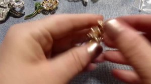 187. Распаковка. Броши. Nolan Miller.