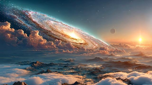 Exogravity Dreamscape — Deep Meditative Space Ambient & Cosmic Alien Landscapes ｜ 4K-(1080p24)