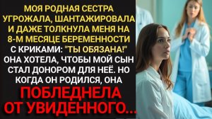 Сестра требовала спасти её сына моим ребёнком. Но в роддоме всё пошло не по её плану