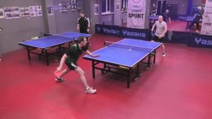 I ф. Филиппов А. (639) - Садовников И. (622) 31.03 настольный теннис Малиновый 400+ турнир СПб