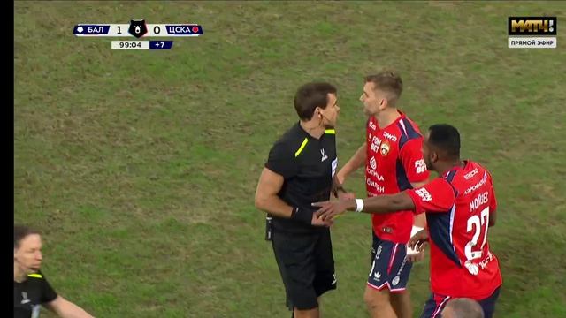 Потасовка в матче Балтика - ЦСКА который я нашëл в MAX