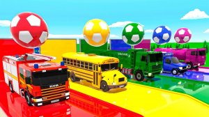 Разноцветные шарики и песенки про акулёнка и пальчиковую семью — детские песенки