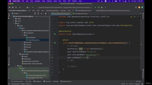 2. Testing Find By Email Query Method смотреть онлайн