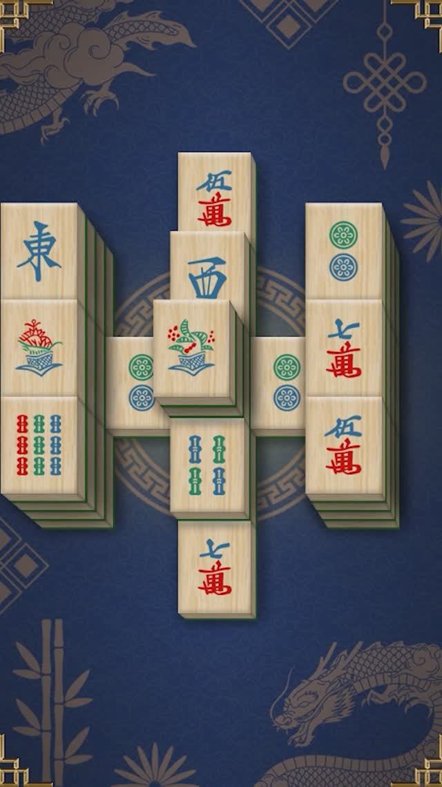 Играй в Бесконечный Маджонг Пасьянс #маджонг #игра #пасьянс #солитер #карты #mahjong #solitaire