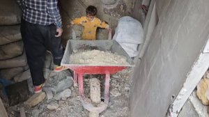 289ч.День из кочевой жизни |  Строительство  пещеры, посадка сада и материнский  ужин