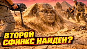 В Египте нашли следы Второго Сфинкса скрытого под песками Гизы рядом с пирамидами?