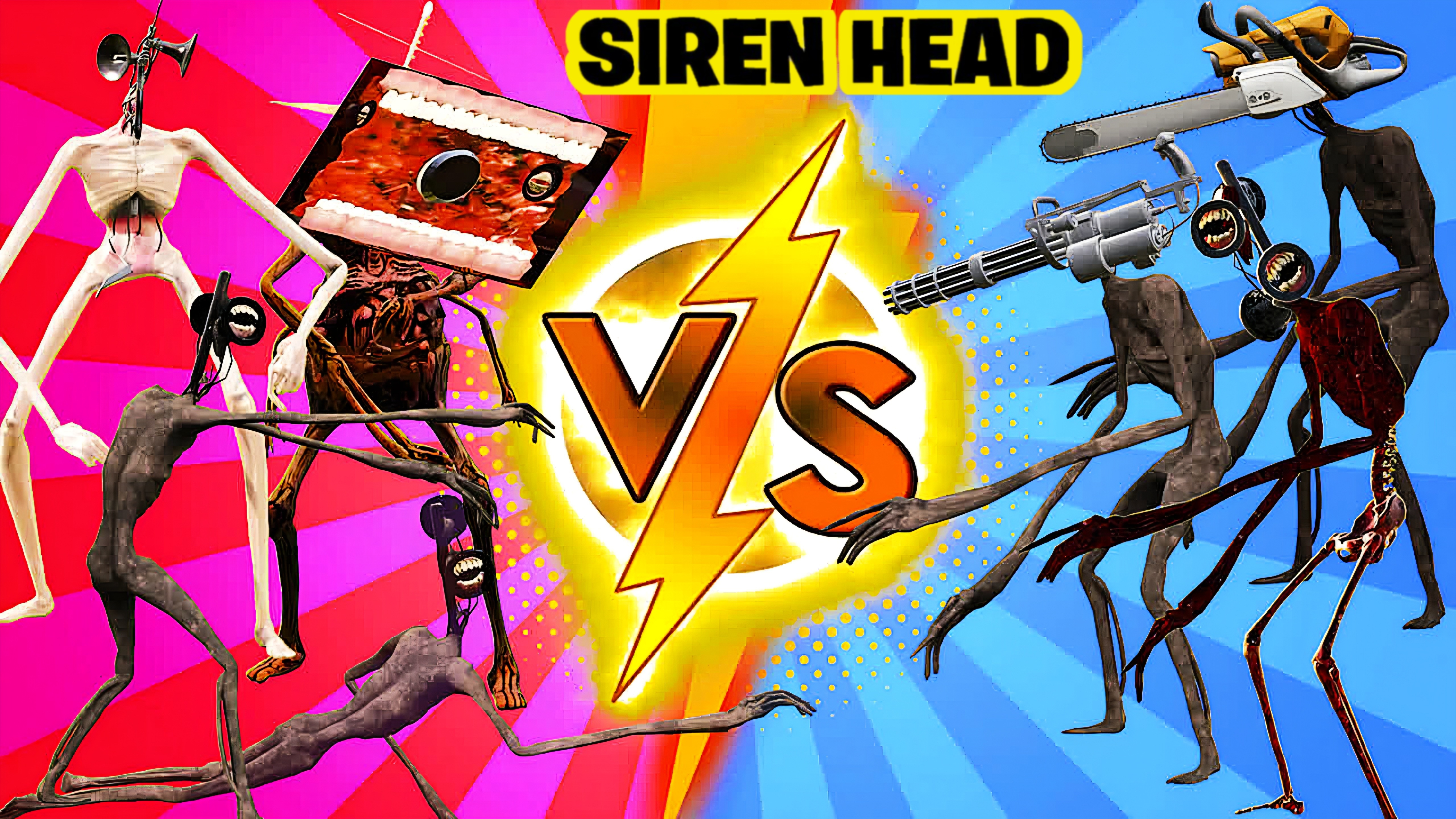 📢 СИРЕНОГОЛОВЫЙ 📢 против МОНСТРОВ ТРЕВОРА ХЕНДЕРСОНА. SIREN HEAD.