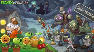 Зомби против растений PvZ Fusion Plants vs Zombies Растения против Зомби ПВЗ Битва прохождение игры