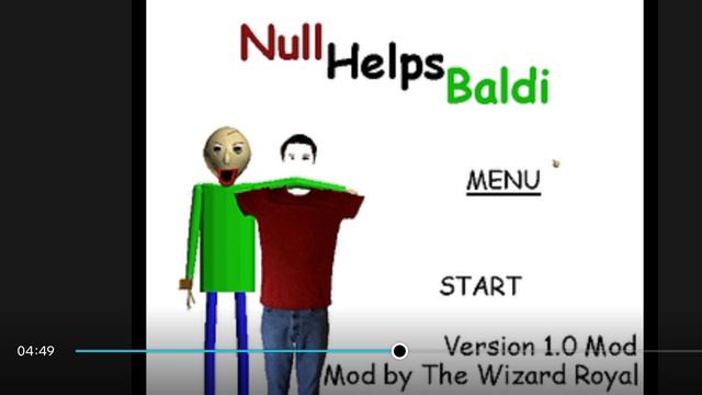 Everyone Helps Baldi - Your Idol