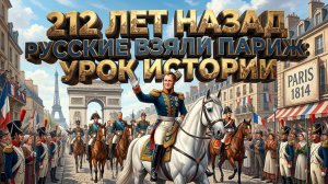 212 лет назад русские взяли Париж: урок истории