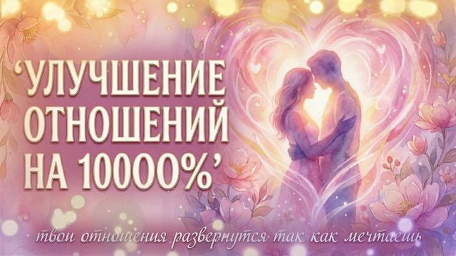 Отношения мечты. Короткая медитация✨