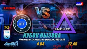 12:40 ЮИТ - Юнион (1/2 финала КВ 4 степени)