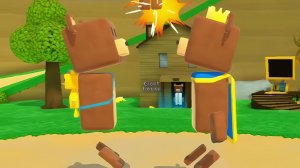 Прятки с другом! Super bear adventure