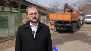 Во Владивостоке начался снос незаконных объектов под Рудневским мостом.