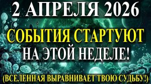 2 АПРЕЛЯ — ДЕНЬ, КОГДА ВСЕЛЕННАЯ ВЫРАВНИВАЕТ ВАШУ СУДЬБУ!😇 Анализ Ошибок!☀️