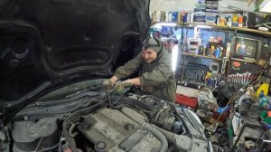 Замена масляного фильтра на мерседес Е200
