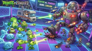 Зомби против растений! Plants vs Zombies ПвЗ PvZ Растения против Зомби