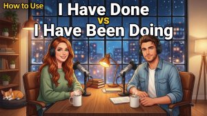 "I Have Done vs I Have Been Doing" in Everyday English | Daily English Conversations | RealEasyTalks