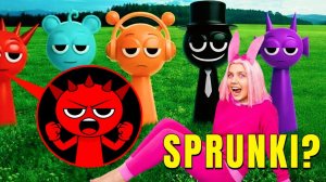 АЛИНА СТАЛА SPRUNKI, А ПОТОМ МЫ СНЯЛИ SPRUNKI vs POPPY PLAYTIME в реальной жизни!!
