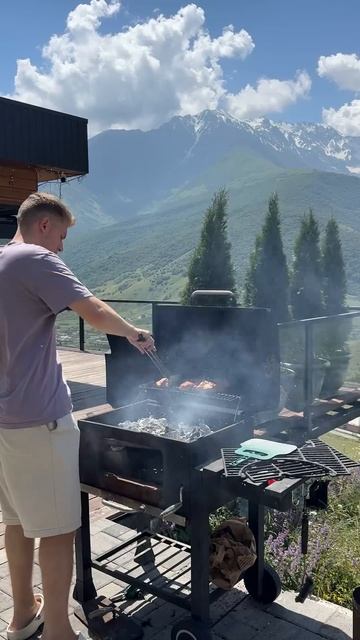 Ставь лайк, если хотел бы пожарить шашлык в таком месте