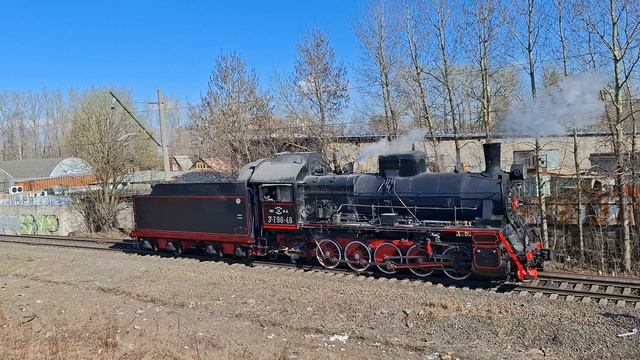 Паровоз Эр796-46