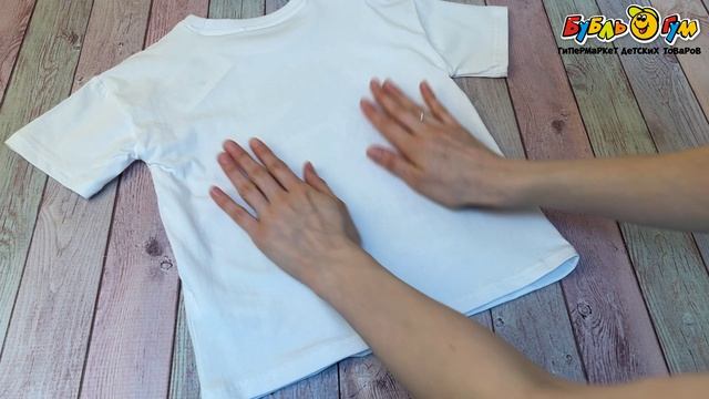 Футболка Lanson Kids хлопковая с принтом скелета динозавра белая - видео