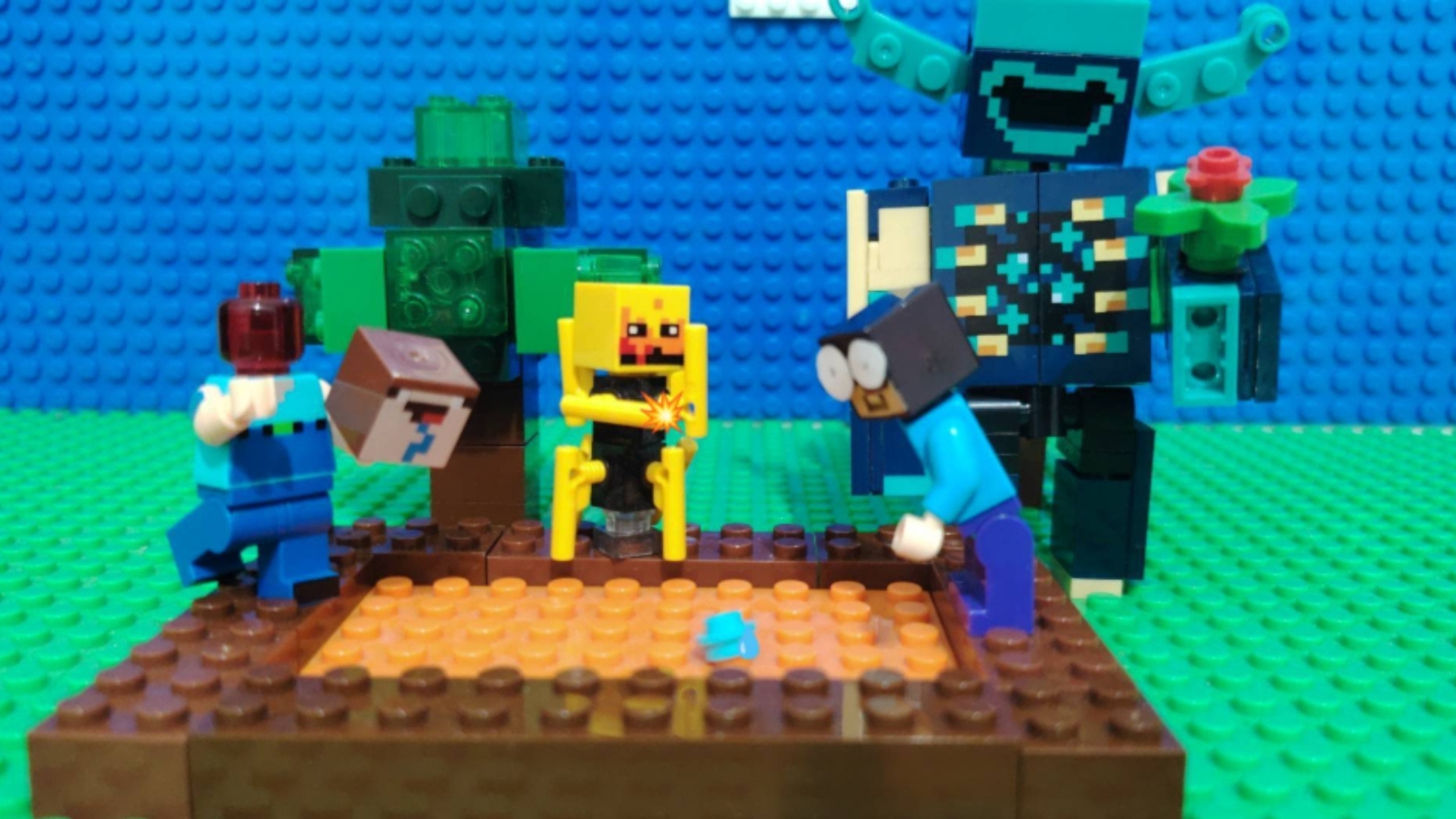 Лего майнкрафт 1 апреля!!!