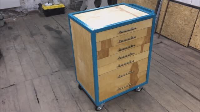 Изготовление инструментальной тележки в гараж