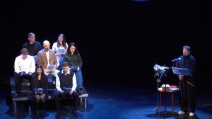 В «Ночь театрального искусства» БДТ представил капустник и «Читакль» (Бийское телевидение)