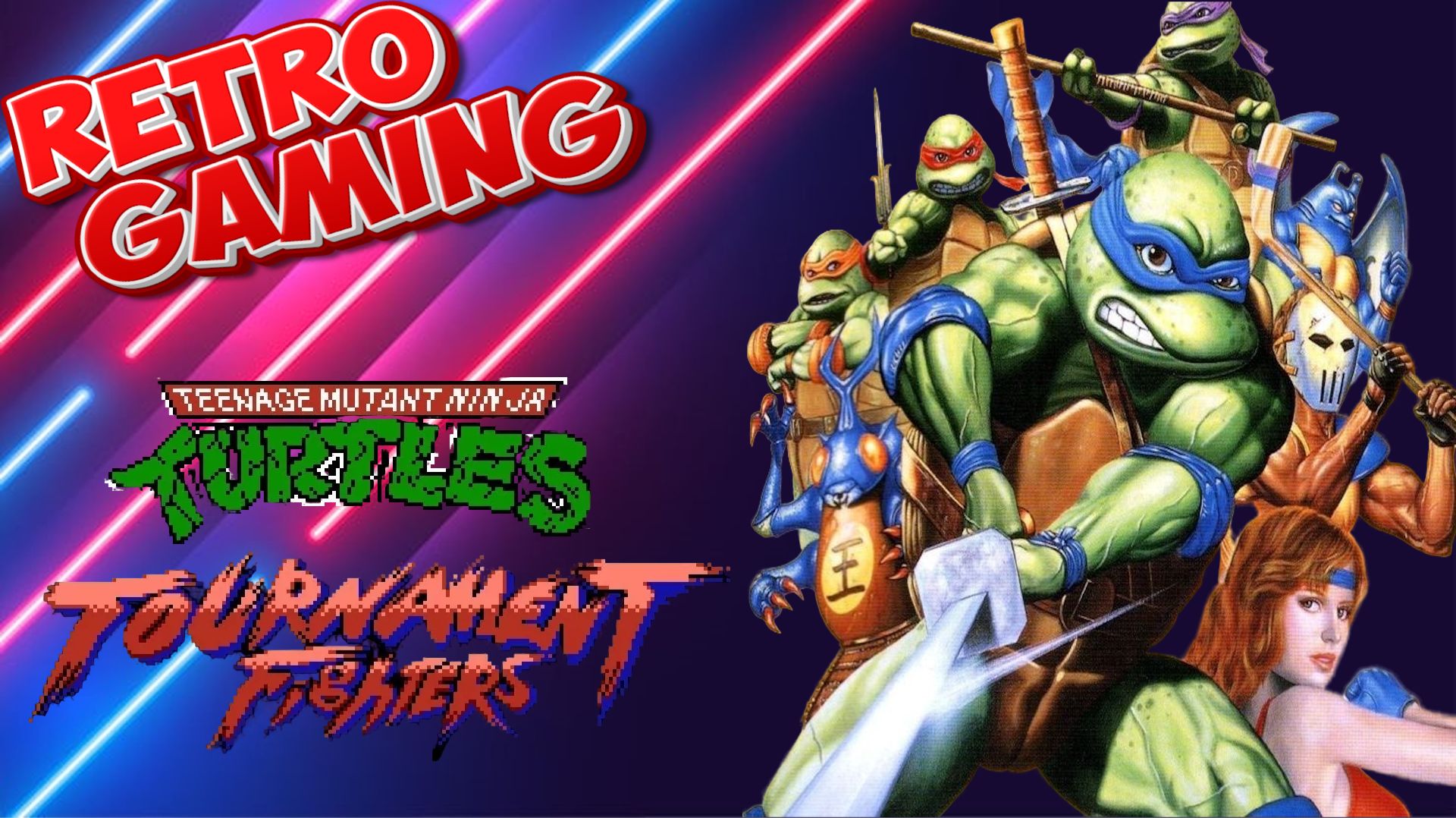 Прохождение ▶️ Teenage Mutant Ninja Turtles - Tournament Fighters