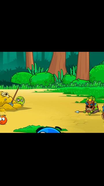 Мультик - индейцы напали на лагерь красных шариков