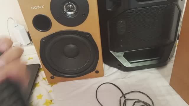 Что внутри Акустика Колонки от музыкального центра SONY SS-NXM , 2*55вт смотреть онлайн