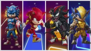 МУЛЬТИКИ, СОНИК ⚡️ ВЕНОМ-СОНИК ПРОТИВ КАПИТАНА И РОСОМАХИ! 🏆 КТО КРУЧЕ ТАНЦУЕТ? БИТВА ГЕРОЕВ