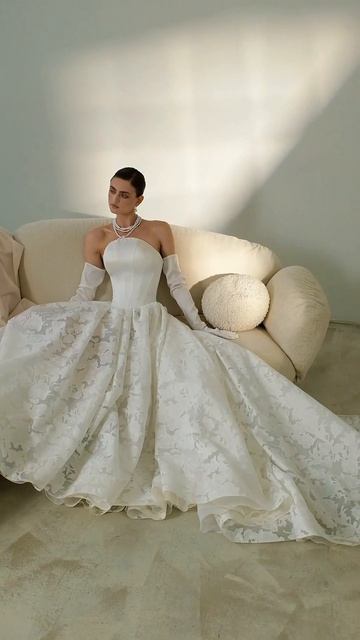 Свадебное платье Килиманджаро из коллекции «Все вершины мира у твоих ног» 2026 от бренда Дивино Роуз