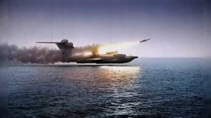 Каспийский монстр, экраноплан Лунь. Секретное оружие СССР летало над водой со скоростью 500 км\ч.