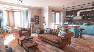 3D Визуализация Интерьер (Пробежка) - Unreal Engine