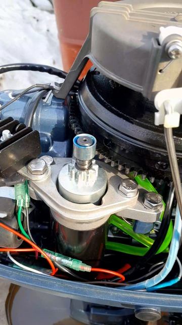 стелс 9.8 электростартер