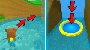 Скрытый телепорт в секретном месте  в игре Super Bear Adventure/Прохождение игры Супер Медведь