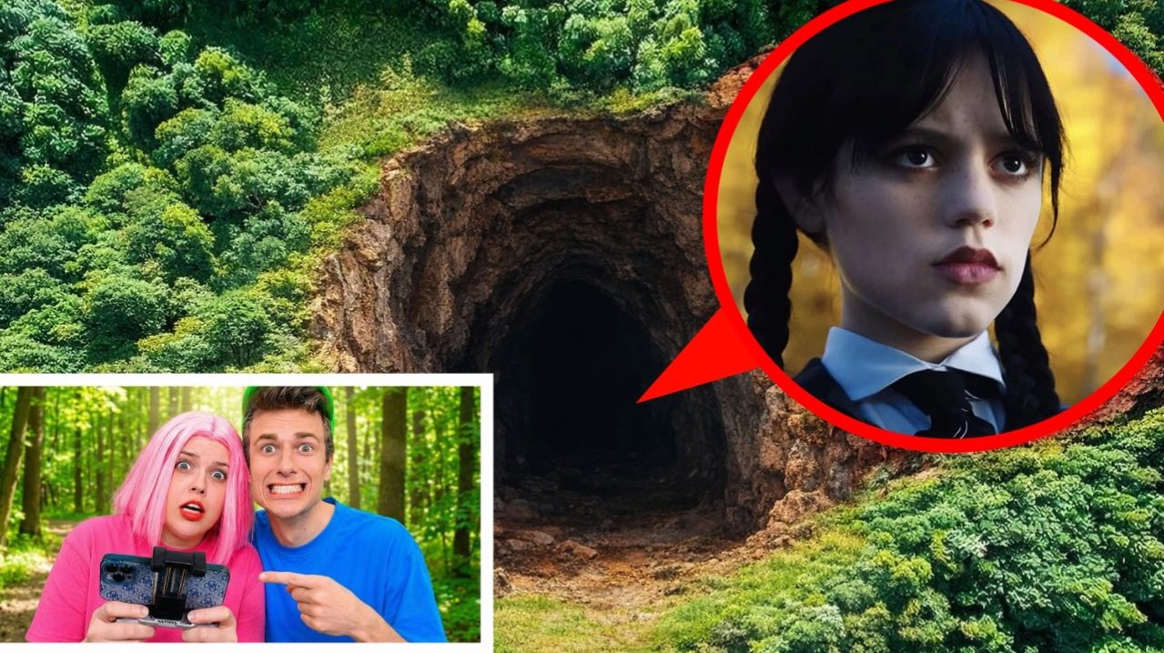 Уэнсдэй Аддамс попалась в РЕАЛЬНОЙ ЖИЗНИ!