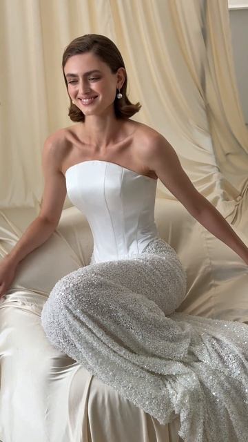 Свадебное платье Аннапурна из коллекции «Все вершины мира у твоих ног» 2026 от бренда Дивино Роуз