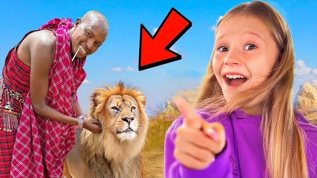 Настя и папа в Африке | ВИДЕО ДЛЯ ДЕТЕЙ смотреть онлайн