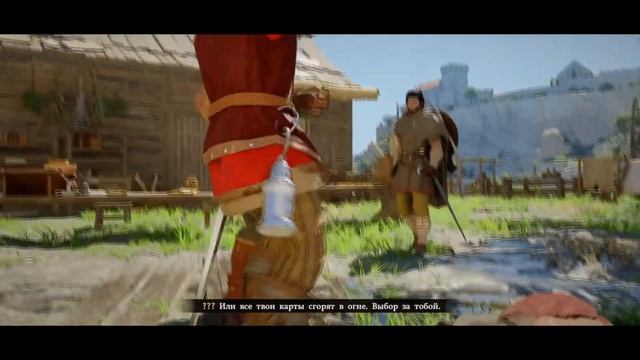 Разбойники у дома Себастиана в игре Crimson Desert