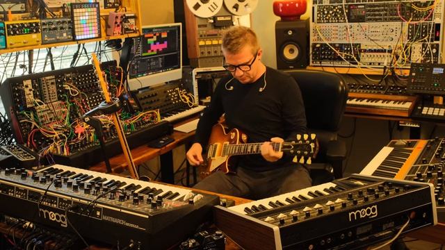 Analog Live Session with Energy & Guitars — 2 Hour Flow (Tangerine Dream x Pink Floyd)-(1080p24)